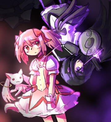 Madoka & Homura (Madoka Magica)