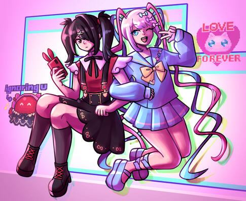 Ame &amp; KAngel (Needy Streamer Overload)